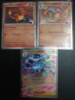Mega Charizard X ex 013/094 Stamped Prize Pack Series Pokemon TCG 13 - Image 1