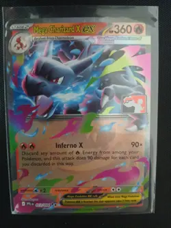 Mega Charizard X ex 013/094 Stamped Prize Pack Series Pokemon TCG 13 - Image 2