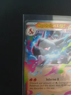 Mega Charizard X ex 013/094 Stamped Prize Pack Series Pokemon TCG 13 - Image 3