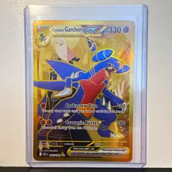 Pokemon TCG Cynthia's Garchomp ex Sv10 Destined Rivals Holo Hyper Rare ENG 330HP - Image 1