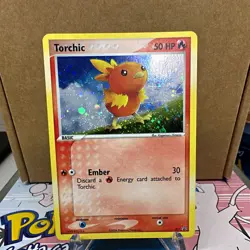 Pokemon TCG Torchic 017 Nintendo Holo Promo Basic 50 HP EN Kagemaru Himeno - Image 1