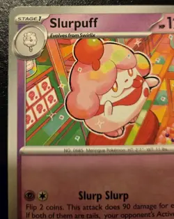 Slurpuff 090/167 Uncommon Scarlet & Violet: Twilight Masquerade Pokemon TCG - Image 2