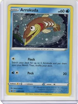 Pokemon TCG Arrokuda Holo SWSH093 Black Star Promo 2021 - Image 1