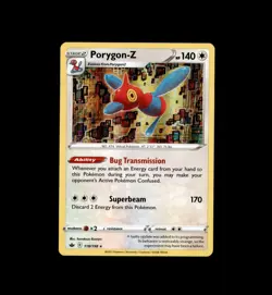 Porygon-Z 118/198 Holo Rare Chilling Reign Pokemon Holo Near Mint - Image 1