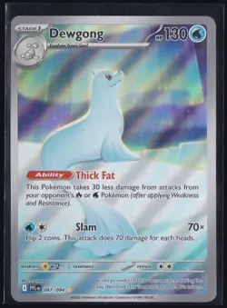 Dewgong 097/094 Phantasmal Flames Pokemon TCG - NM - Image 1