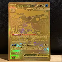 Mega Greninja EX 122/086 Chaos Rising Mega Hyper Rare Full Art Holo English (NM) - Image 1