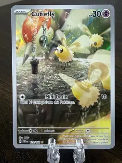 Cutiefly - Illustration Rare SV05: Temporal Forces 172/162 Pokemon TCG NM - Image 1