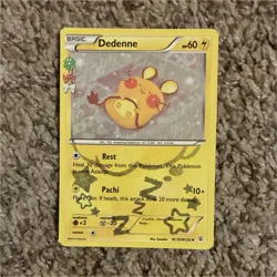 Pokemon Dedenne RC10/RC32 Generations Radiant Collection Uncommon Holo - Image 1