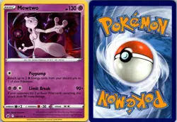 Mewtwo 059/159 Holo Rare Crown Zenith Pokemon Holo Near Mint - Image 3