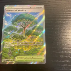 Pokemon TCG Forest of Vitality 109/088 Ultra Rare Full Art Perfect Order - Image 3