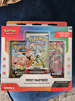 Pokemon TCG First Partner Illustration Collection Series 2 Box 3 Promo Cards - Image 1