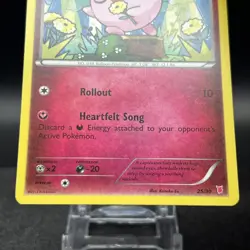 Jigglypuff 25/30 Common XY Trainer Kit Bisharp and Wigglytuff Pokemon Card - Image 2