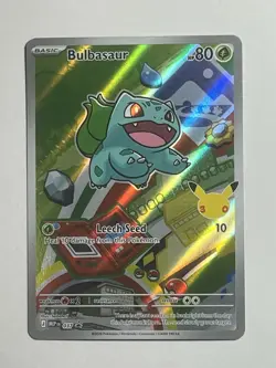 3 card promo lot pokemon Tepig,Bulbasaur &Squirtle - Image 3