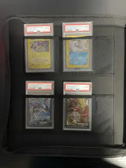 Graded Card Slab Binder For PSA & CGC High Quality Dark Background 48 Pocket - Image 3