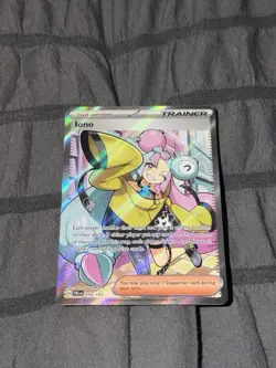 Iono Pokemon TCG Paldea Evolved Holo Ultra Rare Full Art 254/193 - Image 3