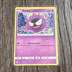 The Pokemon Company Gastly 007/012 McDonald's 2019 Holo Promo English TCG - Image 1