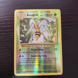 Beedrill [Reverse Holo] #7 Pokemon TCG XY Evolutions MP/HP - Image 1