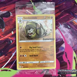 Pokemon TCG Sandaconda - (Gamestop Stamped) 082/163 Sealed Promo Pokemon TCG - Image 1