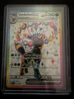 Pokemon Company Umbreon ex SVP176 SV Promo Full Art Holo English 280 HP - Image 1