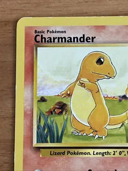 💥 CHARMANDER Pokemon 2000 TCG Base Set 2 # 69/130 Vintage Non Holo - Image 5