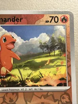 Charmander 007/091 Common Paldean Fates Pokemon Reverse Holo - Image 4