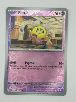 Flittle 080/182 Common Paradox Rift Pokemon Reverse Holo Near Mint - Image 1