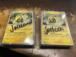 LOT OF (100) Jolteon 169 Cosmos Holo Black Star Promo Prismatic Evolutions - Image 1