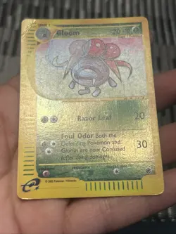 Pokemon TCG Gloom 78/165 Expedition 2002 Reverse Holo- DMG - Image 4