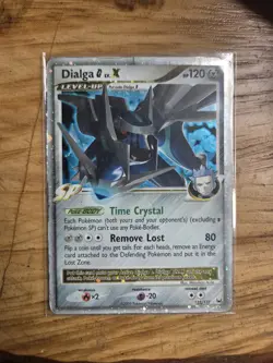 Pokemon TCG Dialga G Lv. X Platinum Base Set 122/127 Holo Rare Played - Image 1
