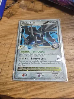 Pokemon TCG Dialga G Lv. X Platinum Base Set 122/127 Holo Rare Played - Image 2