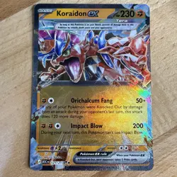 Koraidon ex 121/217 Double Rare Ascended Heroes Pokemon NM - Image 1