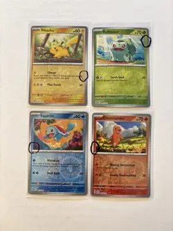 SWIRLS !! Pokemon 151 Costco Reverse Rev Cosmos Holo Promo Set VARIANT Z - Image 1