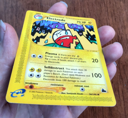 Pokemon TCG Electrode Skyridge e-card series 36/144 uncommon 2003 NM - Image 4