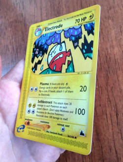 Pokemon TCG Electrode Skyridge e-card series 36/144 uncommon 2003 NM - Image 5