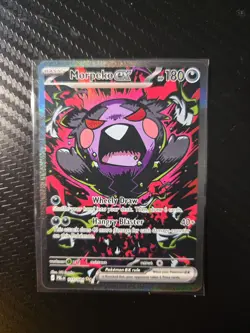 Morpeko ex 117/084 - Pitch Black SIR - Card in hand - Image 1