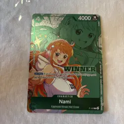 Nami (Winner Pack 2026 Vol. 2) P-102 FOIL One Piece Promotion Card NM - Image 1