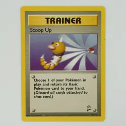 Scoop Up 107/130 Rare Base Set 2 Pokemon Card - Image 1