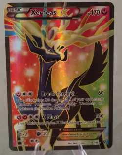 Xerneas EX (146 Full Art) 146/146 XY Holo NM TCG Pokemon - Image 1