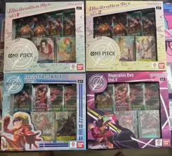 One Piece Card Game Vol.1 L, Vol.2, Vol.3 And Vol.4 Sealed! - Image 1