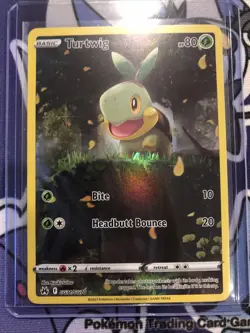 Turtwig Holo Ultra Rare SWSH: Crown Zenith: Galarian Gallery GG31/GG70 NM - Image 1