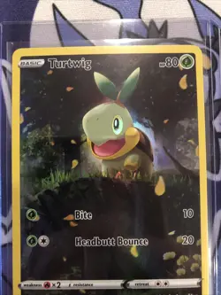 Turtwig Holo Ultra Rare SWSH: Crown Zenith: Galarian Gallery GG31/GG70 NM - Image 2