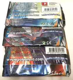 Pokemon Pokemon Sun & Moon Cosmic Eclipse **New & Sealed** 3 Booster Packs - Image 2