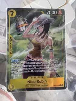 Nico Robin OP15-109 R Alt Art Adventure on Kami's Island One Piece TCG - Image 1
