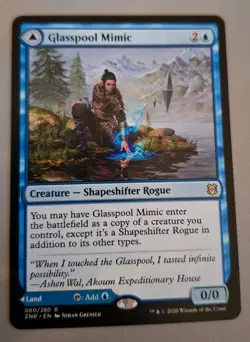 Glasspool Mimic (ZNR) MTG NM Magic the Gathering - Image 1