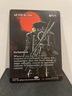 MTG TMNT - All Will Be One - Borderless Mythic NM - Image 1