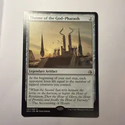 Throne of the God-Pharaoh - HP. AKH Amonkhet # 237 - MTG Magic - Image 1