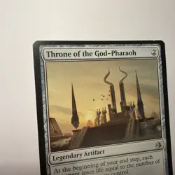 Throne of the God-Pharaoh - HP. AKH Amonkhet # 237 - MTG Magic - Image 4