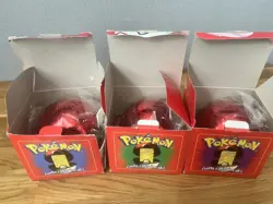 Pokemon 23k Gold Plated Cards Burger King Pokeball Complete Set Vintage RARE - Image 4