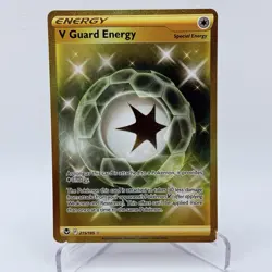 V Guard Energy 215/195 – Secret Gold Rare – Pokemon Silver Tempest - Image 1