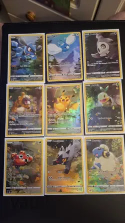 Pokemon Card Game - Crown Zenith GG26-GG34 Illustration Rare 9-Card Set Mint/NM - Image 1